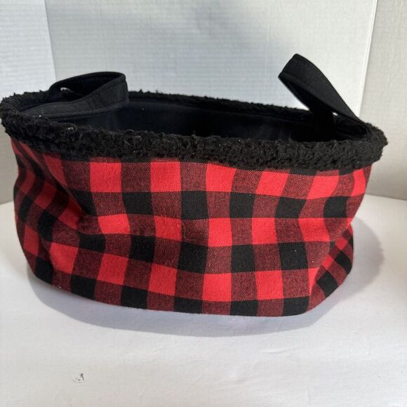 Gramercy Home Buffalo‎ Plaid Clothe Basket Storage Bin - Picture 1 of 11